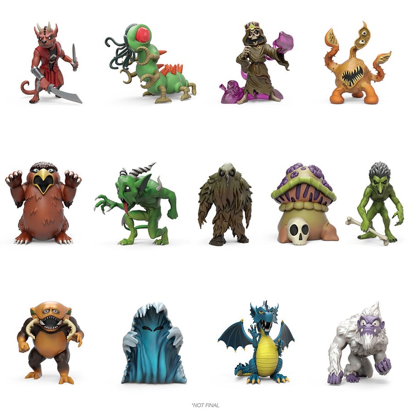KIDROBOT x DUNGEONS & DRAGONS MONSTERS 3″ VINYL MINI SERIES 2