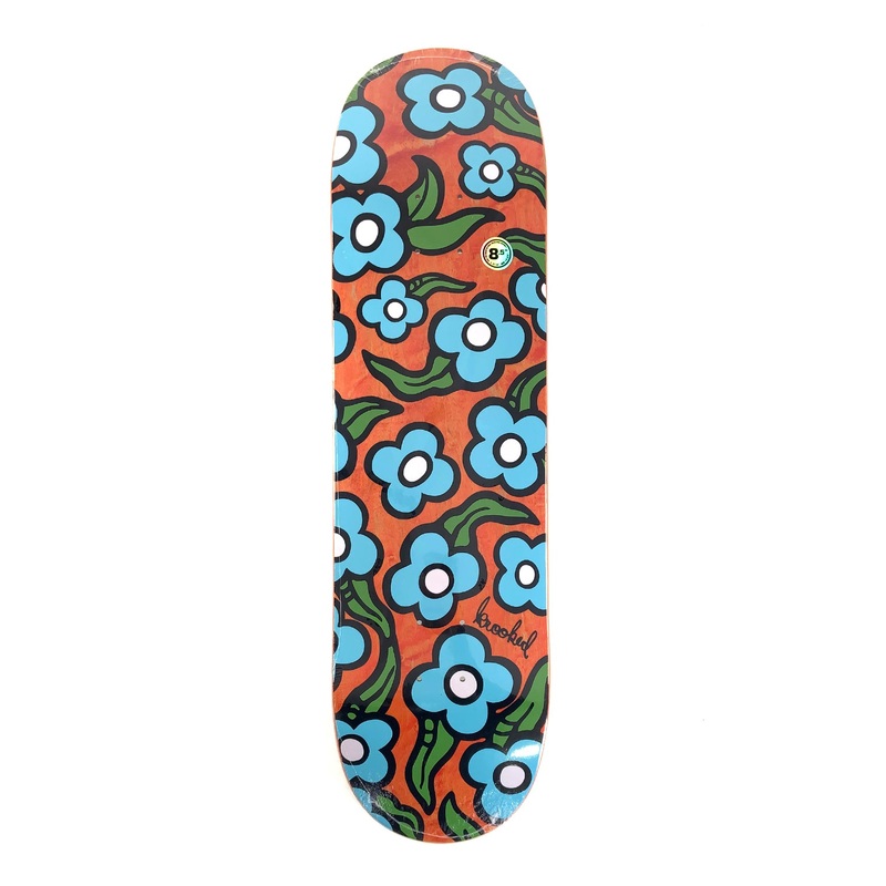 Krooked – 8.5″ – Team Wild Style Flowers Deck