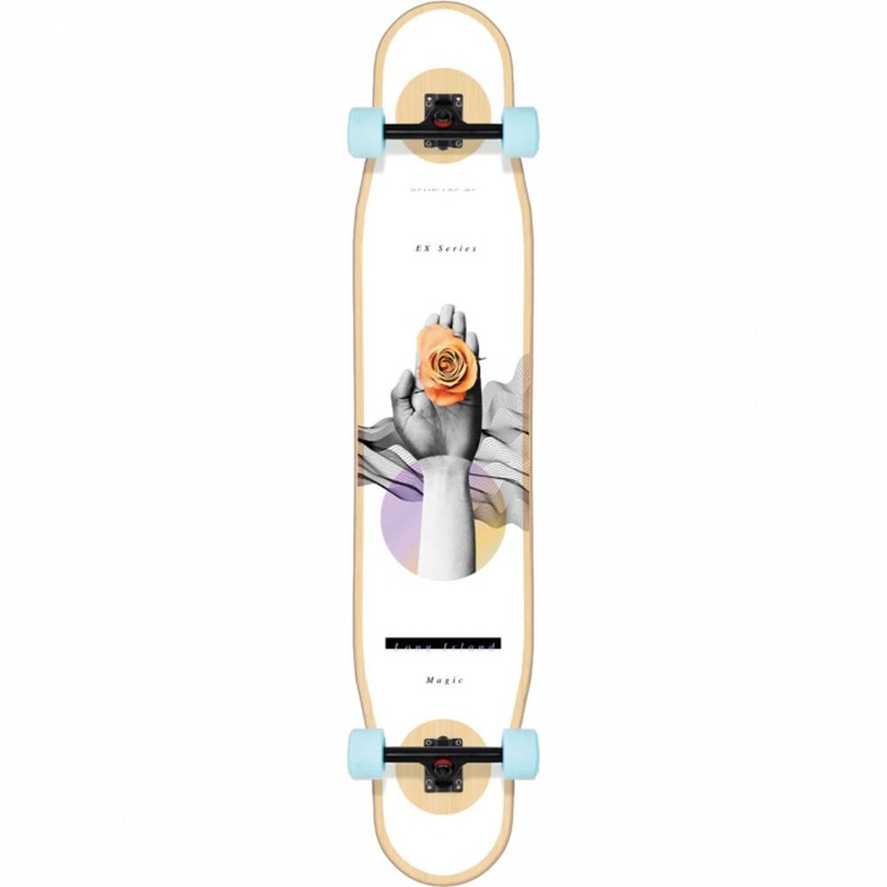 Long Island Magic | Flex 1 | Fiberflex 46″ Dancing Longboard Complete