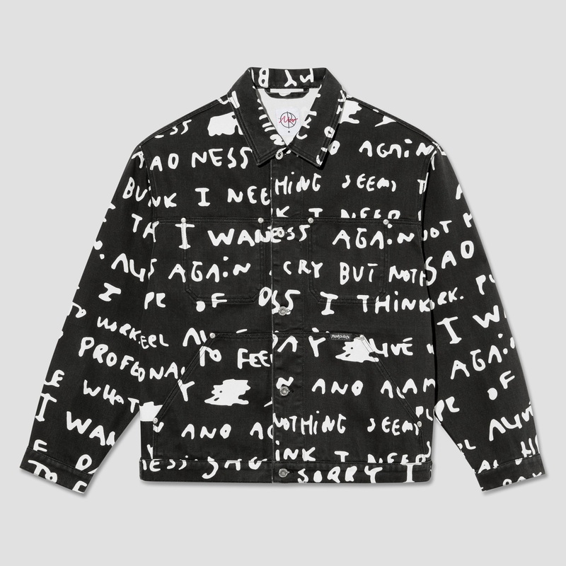 Polar Patrik Jacket Sad Notes Black / White Small