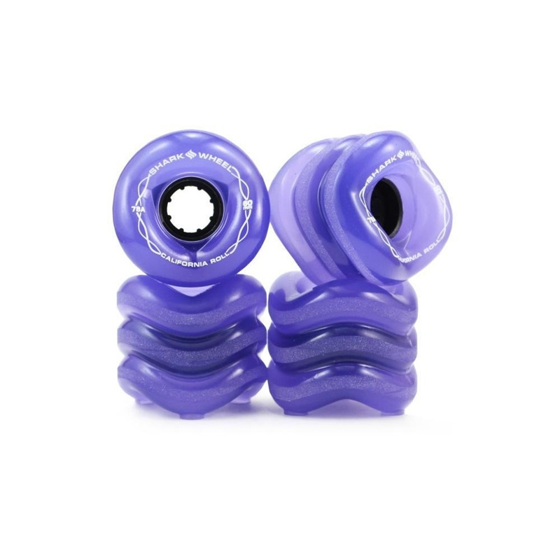 Shark Wheels TransparentPurpleCaliforniaRoll 60mm 78a