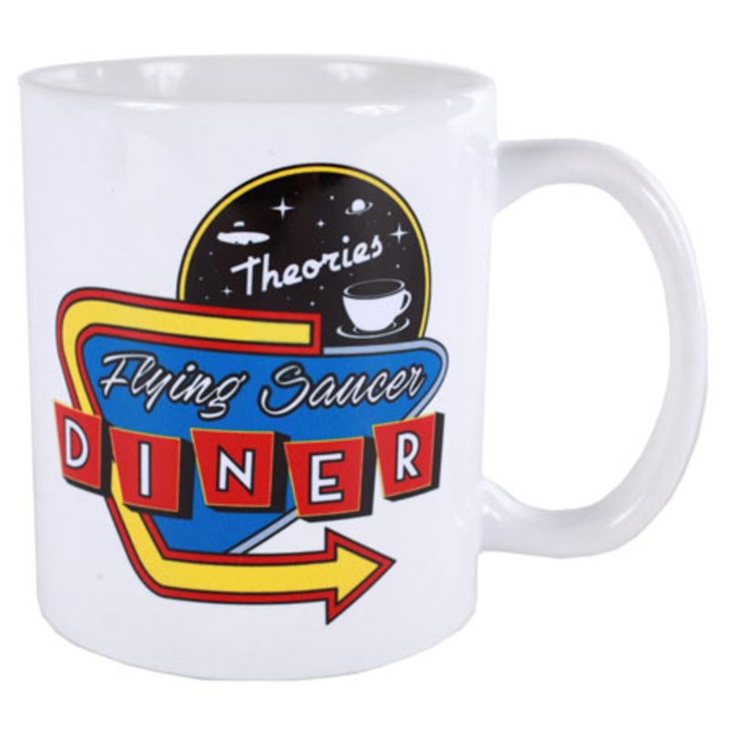 Theories Flying Saucer Diner Mug White One size fits all