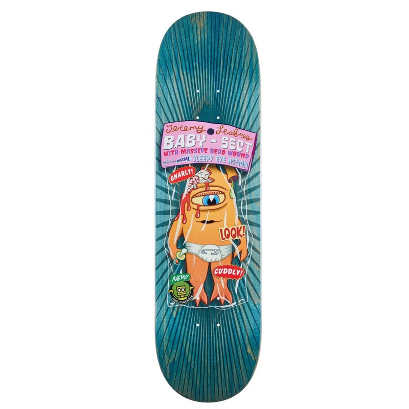 Toy Machine Leabres Toy Dolls 8.5″ Skateboard Deck 8.5″ WB 14.25″