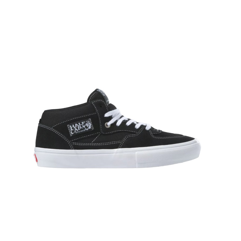 Vans – Skate Half Cab – (Black / White) 7.5