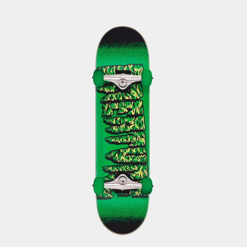 Creature – 7.75″ – Mini Mummy Logo Complete Skateboard – Green