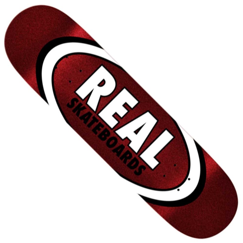 Easy Rider Oval Red Sparkle 8.5×31.7 Real Deck