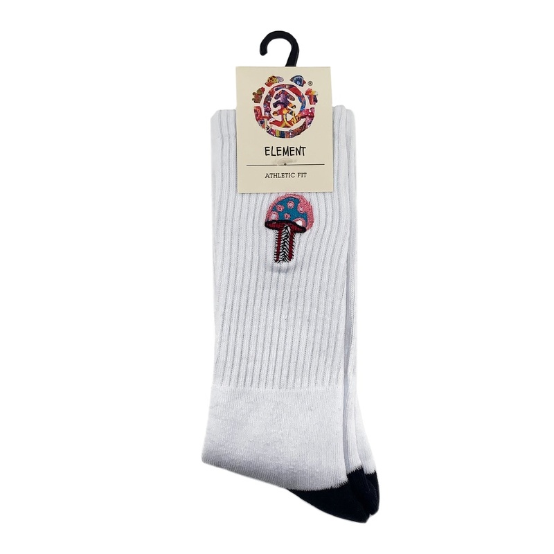 Element Shrooms Socks – Off White