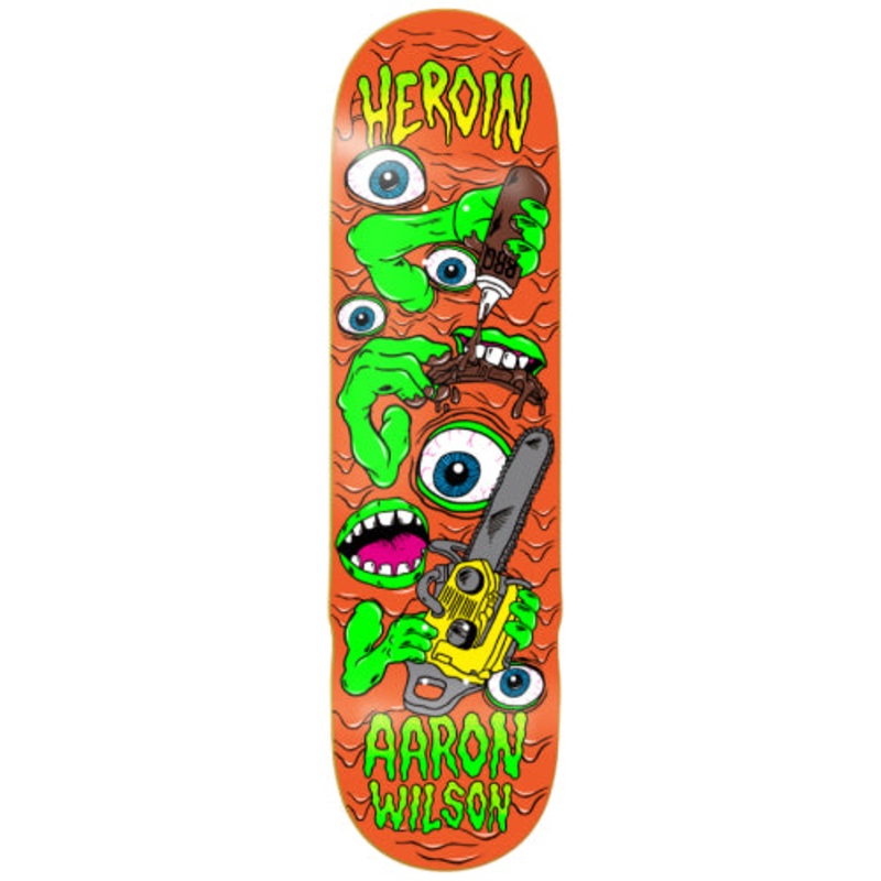 Heroin Wilson Mutate or Die Skateboard Deck 8.5″ 8.5″