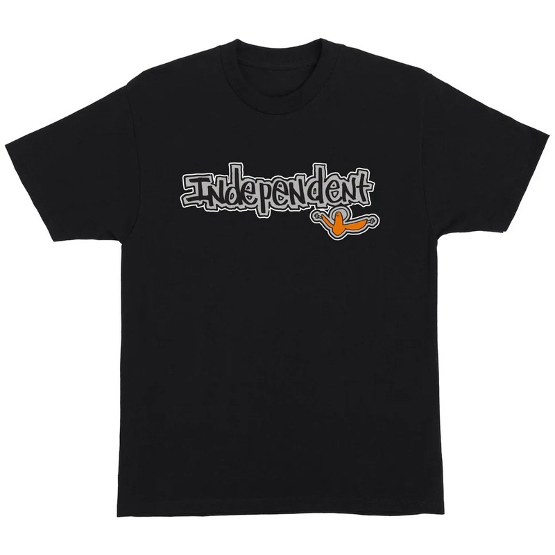 Independent Gonz Bar T Shirt Black Medium