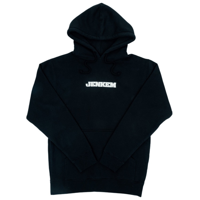 Jenkem Classic Logo Hoodie Black LG