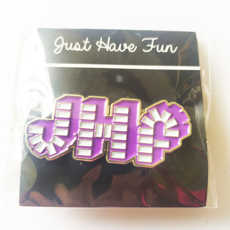 JHF / Just Have Fun “Brick by Brick” Skate Pin