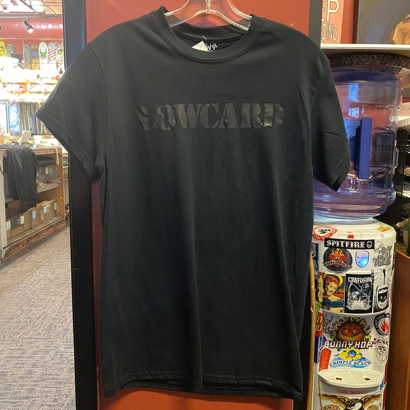 Low Card “Blackout” Logo T-Shirt Small Small