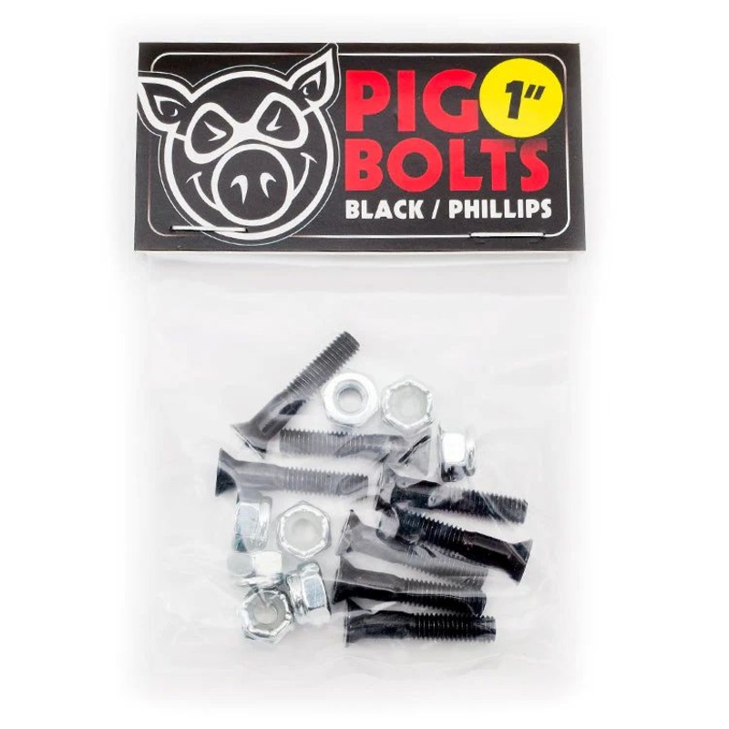 Pig Black 1″ Phillips Hardware 1″