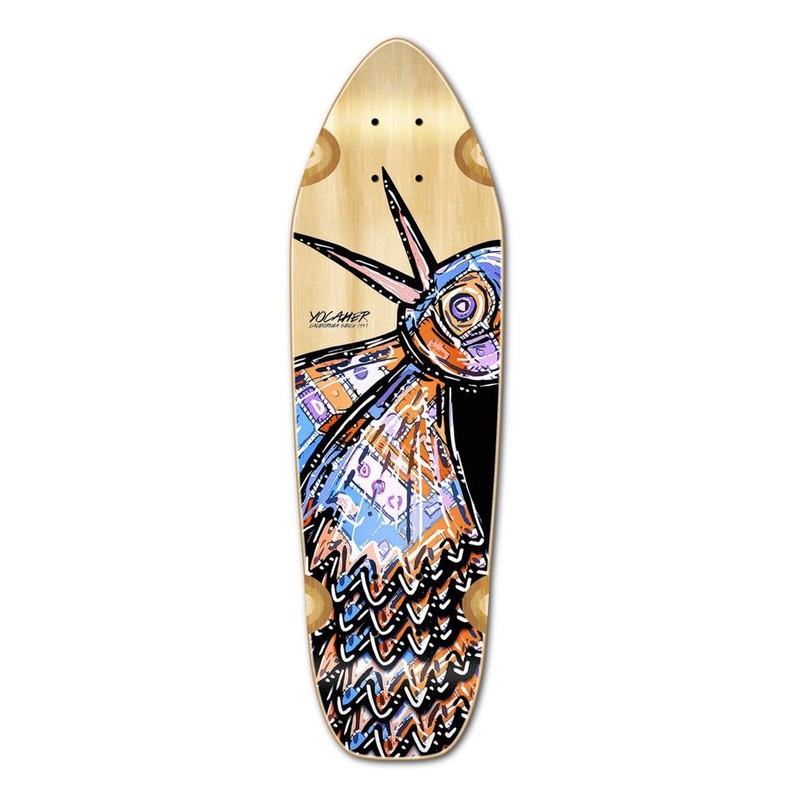 Punked Mini Cruiser Deck – The Bird Natural Deck
