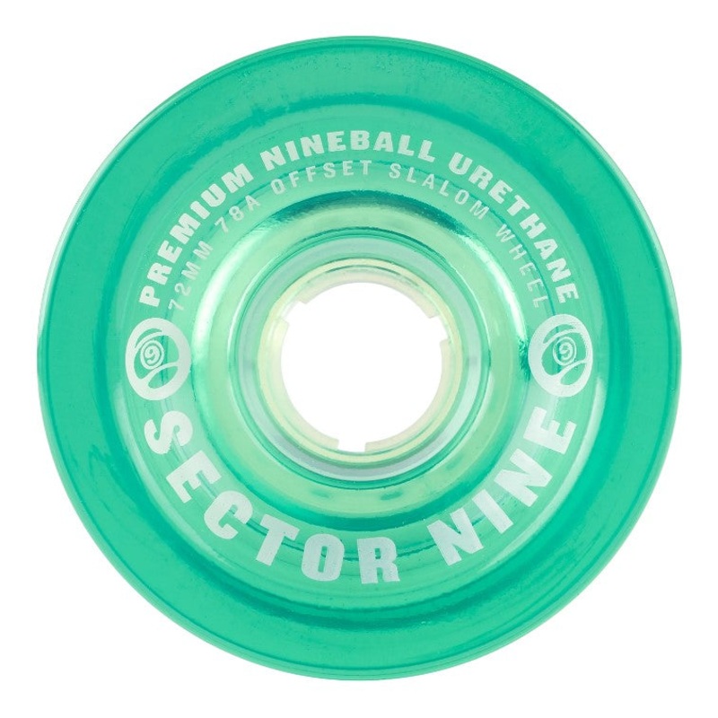 Sector 9 Nineballs Skateboard Wheels Mint 72MM 78A 72mm