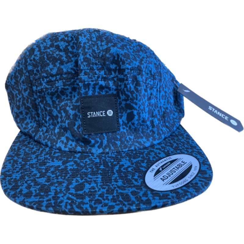 Stance Kinectic 5 Panel Adjustable Cap – Blue Black
