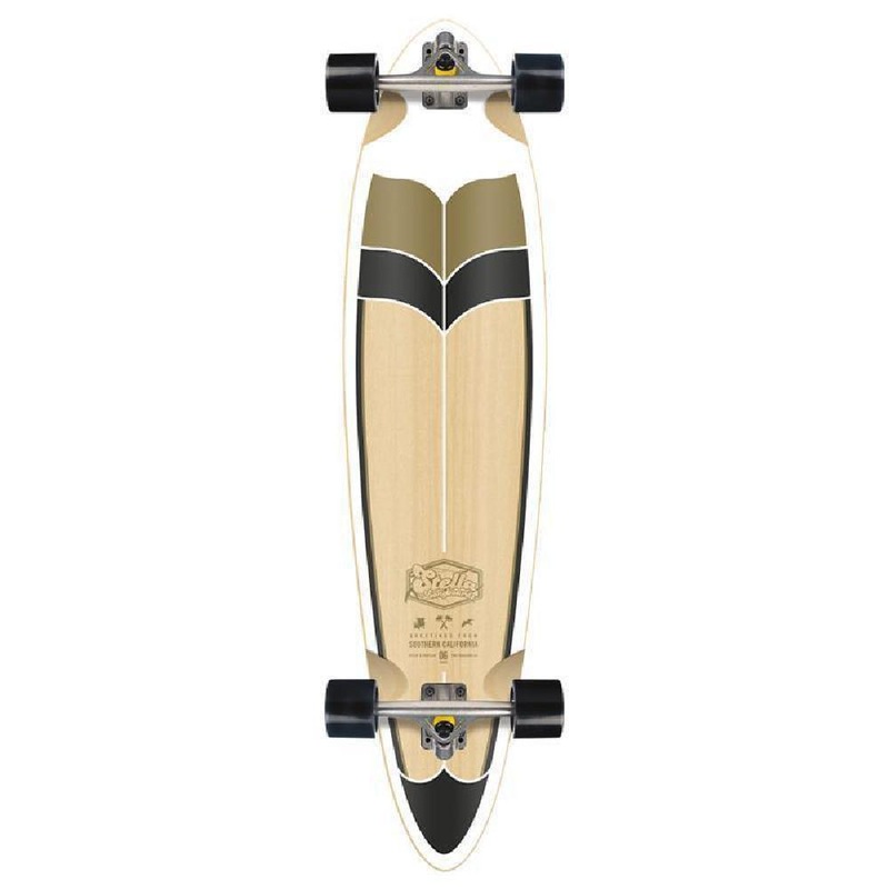 Stella Quill Pintail 42″ Longboard Skateboard Complete