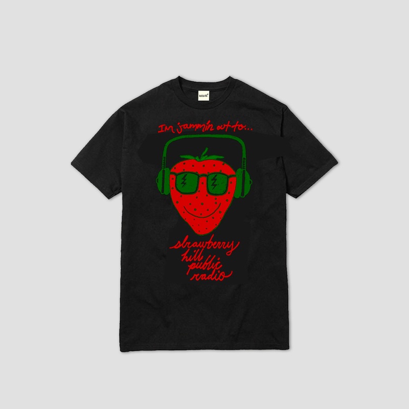 Strawberry Hill Philosophy Club Jammin Out T-Shirt Black Small