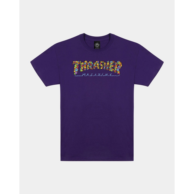 THRASHER “SMILE BY SPANKY” T-SHIRT S