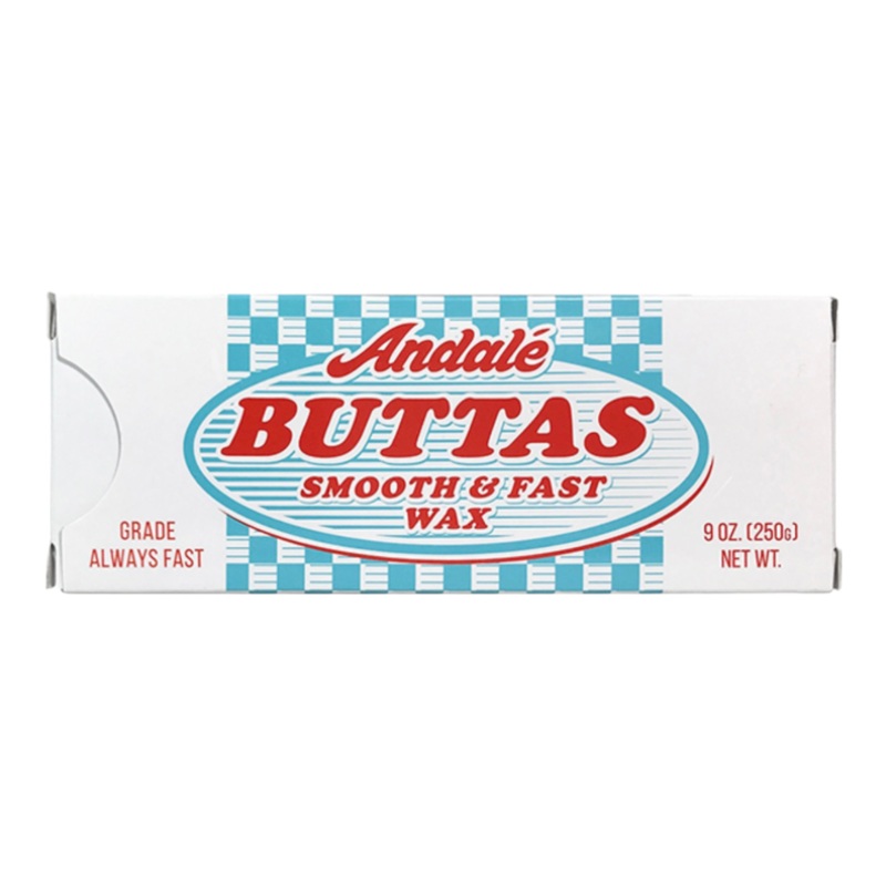 Andale Skateboard Bearings Buttas White Skate Wax OS