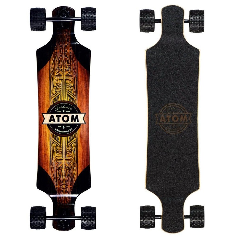 Atom Longboard – All-Terrain 39″ Drop Down Longboard Complete