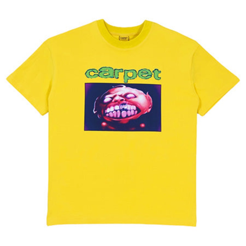 Carpet Company Peasant T Shirt Lemon Large