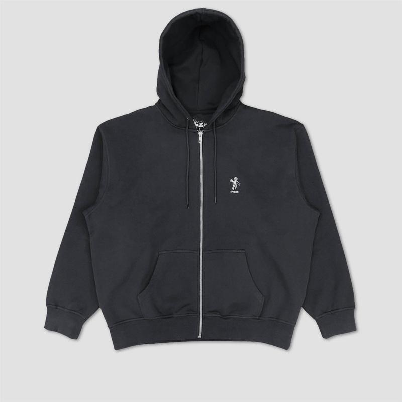 Dancer OG Logo Zip Hood Black Small