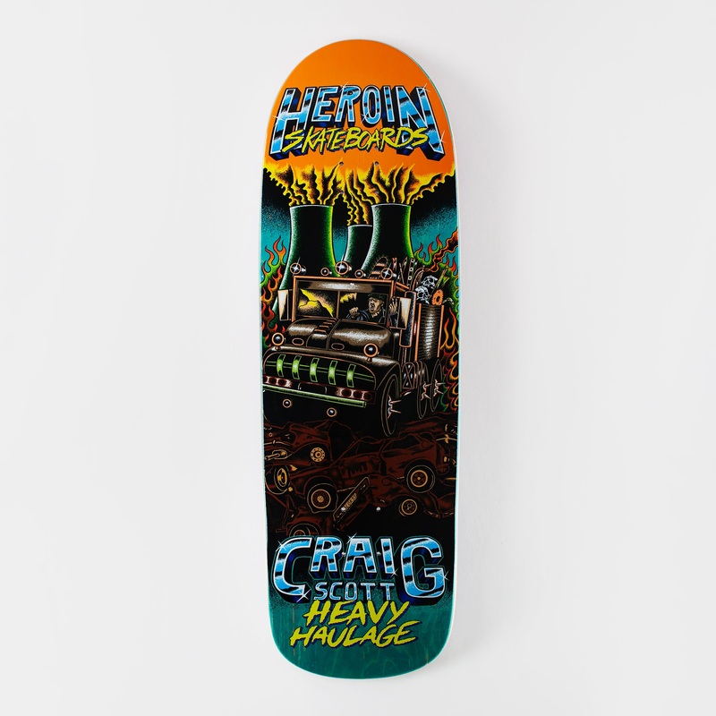 Heroin 9.5″ Craig Questions Heavy Haulage Deck – Multi 9.5″