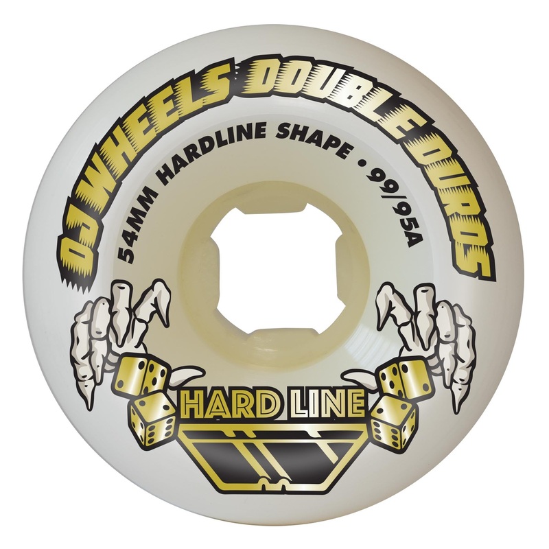 OJ Wheels Double Duro Hardline 99a/95a Skateboard Wheels 54mm