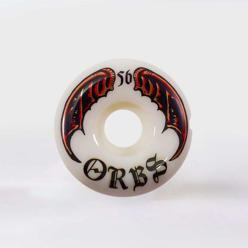Orbs – 56mm – 99a – Specters Conical – White 56mm