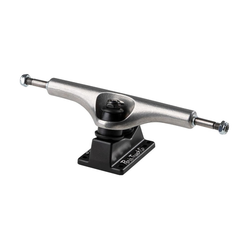 Paris Street 169mm Raw/Matte Black Skateboard Trucks | set of 2