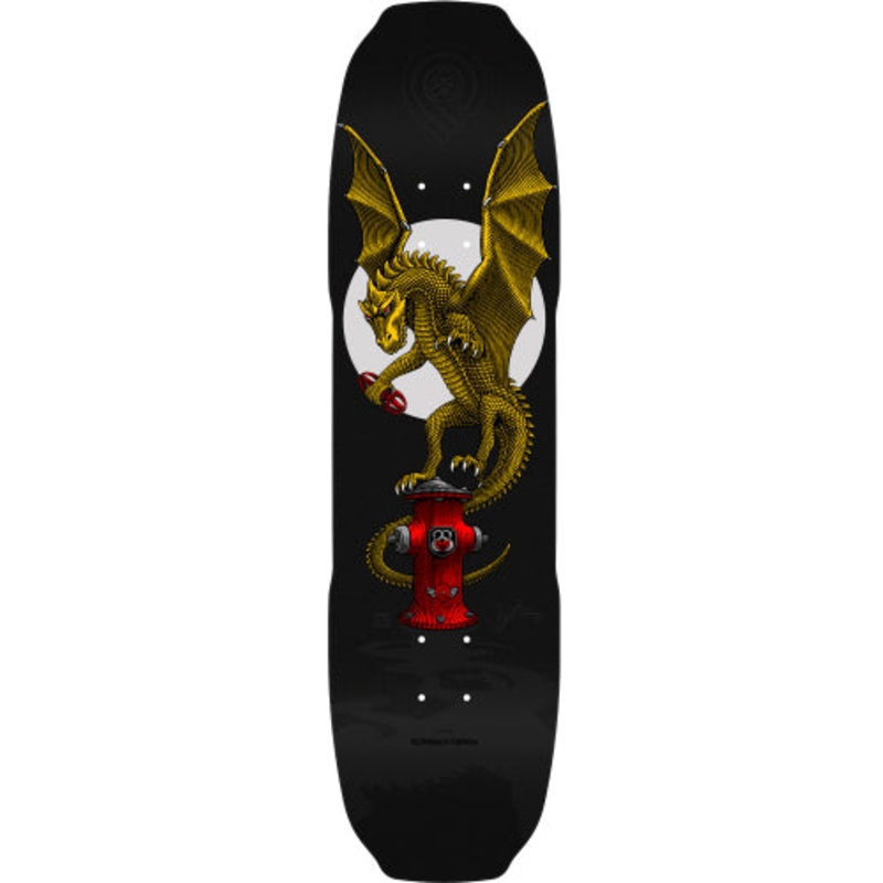 Powell Peralta Andy Anderson Baby Heron Vajra Skateboard Deck Black 8.4″ 8.4″