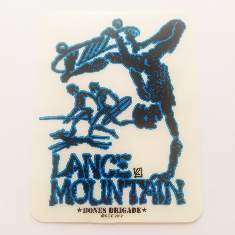 Powell Peralta Lance Mountain “Primitive” Skateboard Sticker