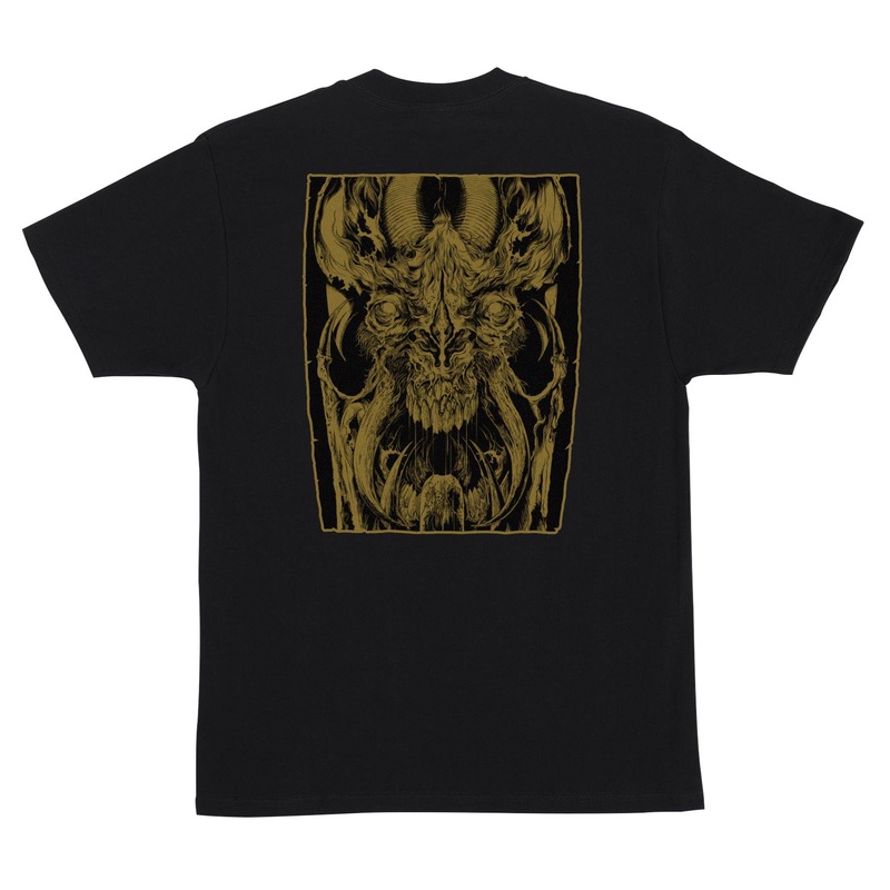 Santa Cruz Winkowski Primeval T-Shirt Small Eco Black