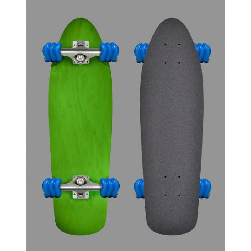 Shiver Guppy Longboard Cruiser Green – 27″ With Shark Wheels