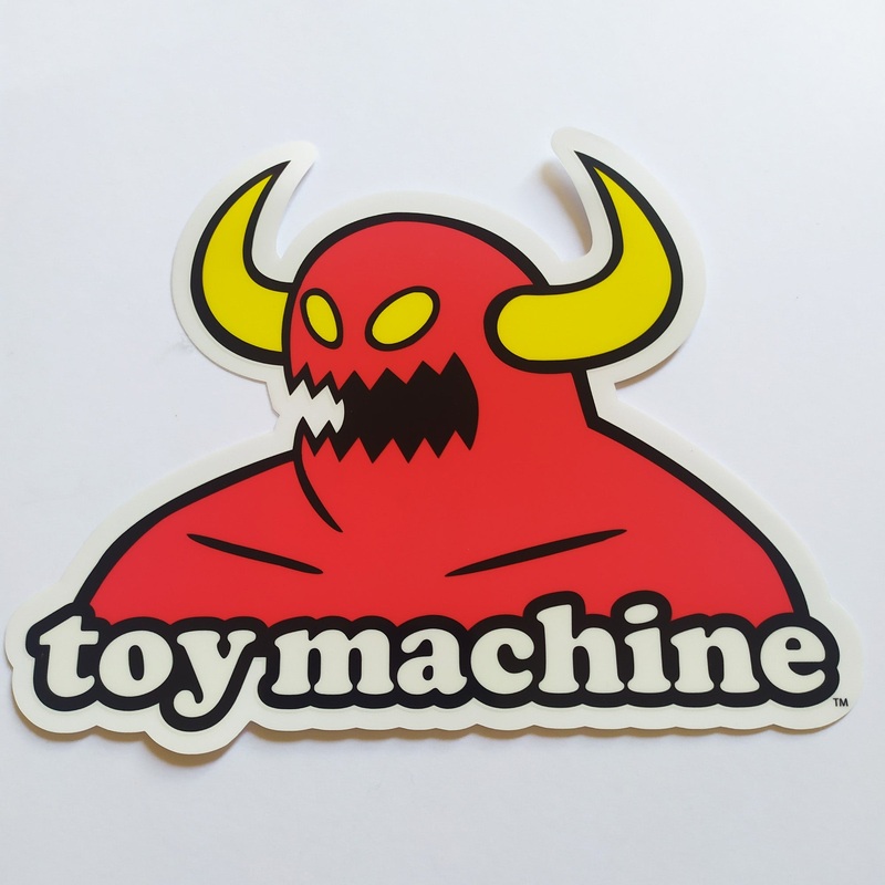 Toy Machine “Hell Monster” – Skateboard Sticker 15.5 cm x 11.5 cm approx.