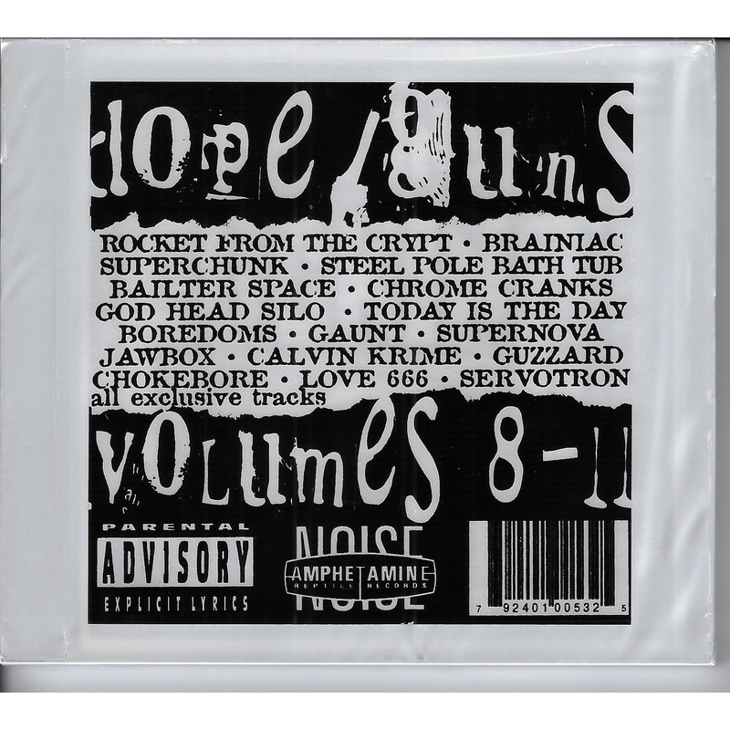 Compilation – Various Artists – Dope Guns N F**king In The Streets Volumes 8-11 CD