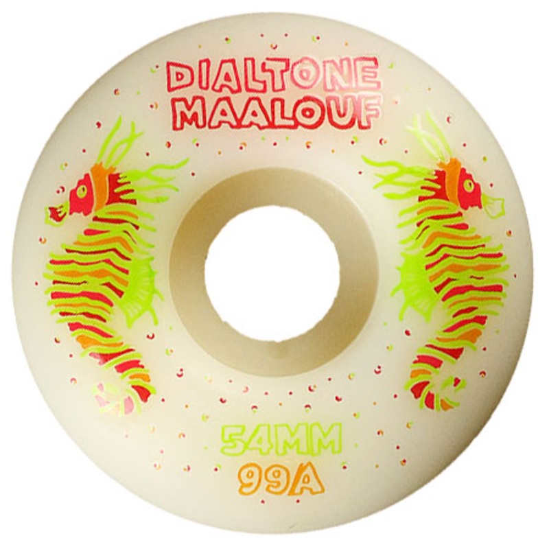 Dial Tone Christian Maalouf Crayon Ponyfish 99A Wheels White 54mm