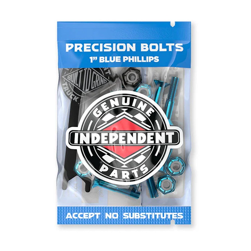 Independent Genuine Parts Phillips Hardware With Tool Blue/ Black 1″
