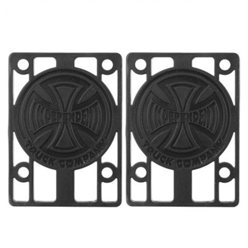 Independent Genuine Parts Riser Pads Black 1/8″