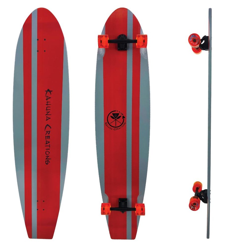 Kahuna Bombora Coral 59″ Longboard with Bear Trucks
