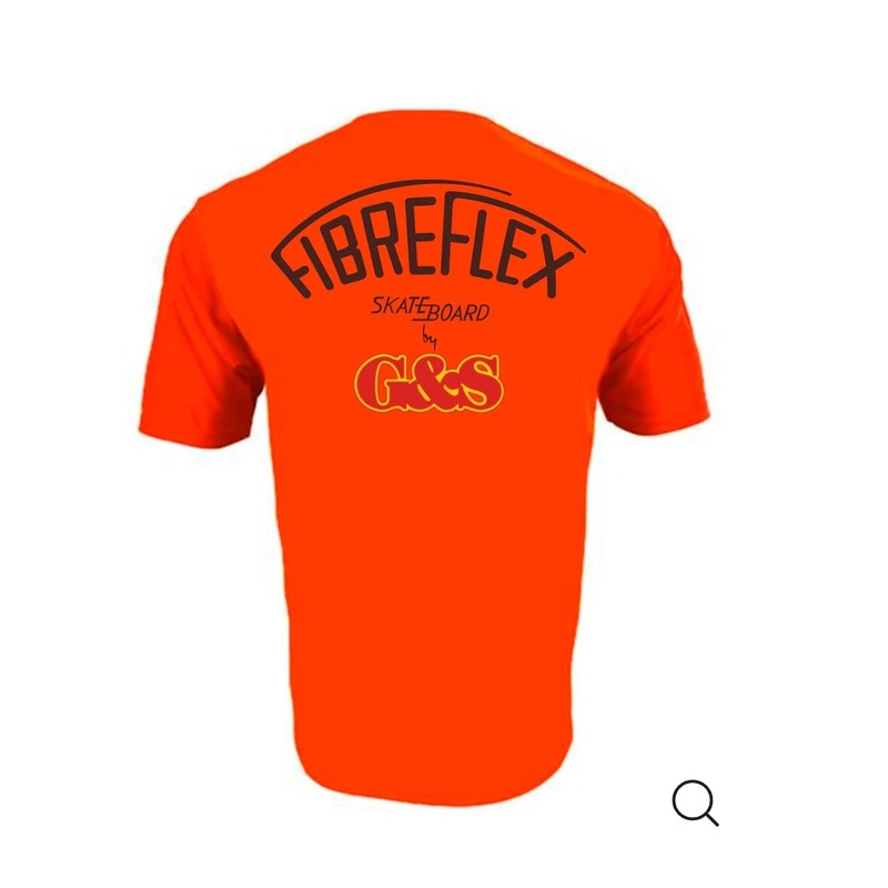 LARGE G&S Gordon and Smith FIBREFLEX T shirt – ORANGE