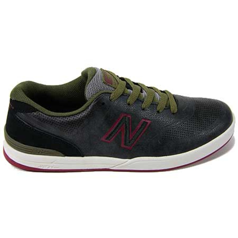 New Balance Numeric Logan 637 Shoe Black/ Red/ Synthetic Pu 13
