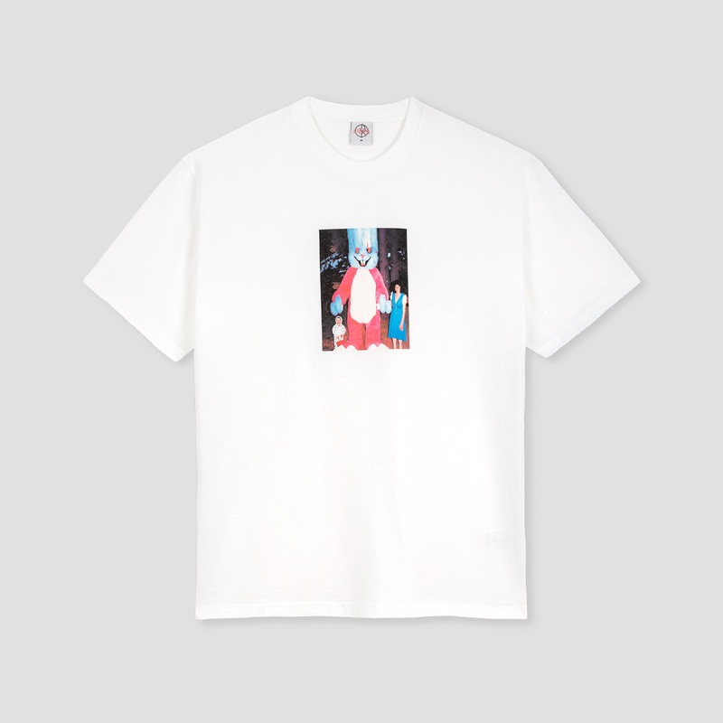Polar Skate Co Bunny T-Shirt White X-Small