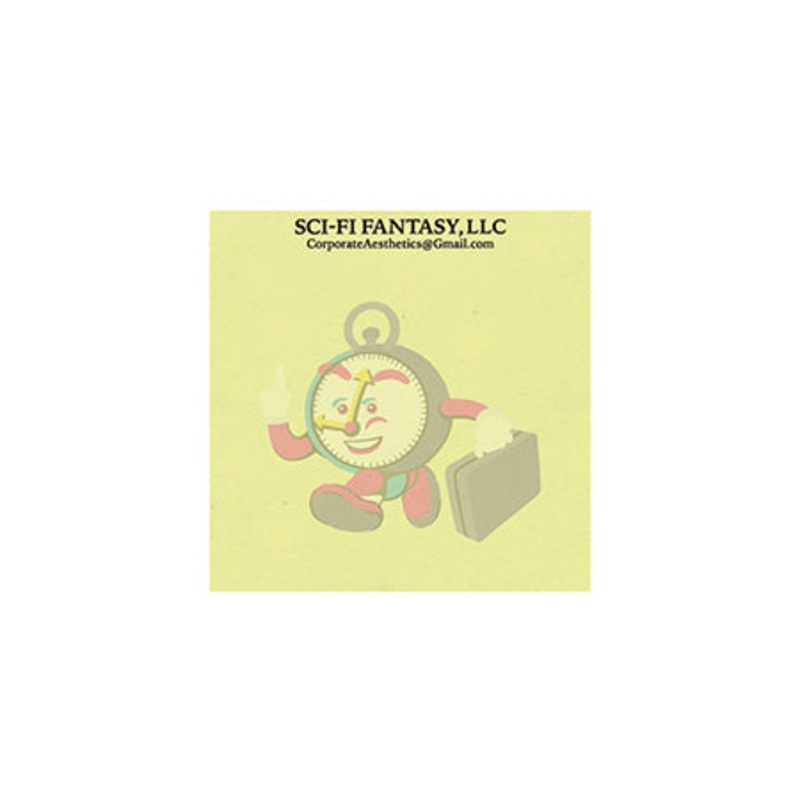 Sci-Fi Fantasy Post-It Notes Yellow One size fits all