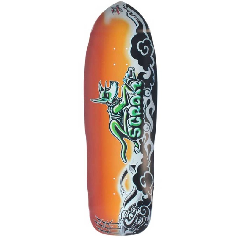 Scram Beyond Shaped Skateboard Deck 10.0″ Deck Only 10.0