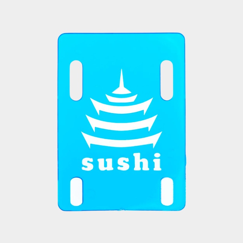 Sushi Pagoda Risers 1/8″ (Pack of 2) – Clear Blue