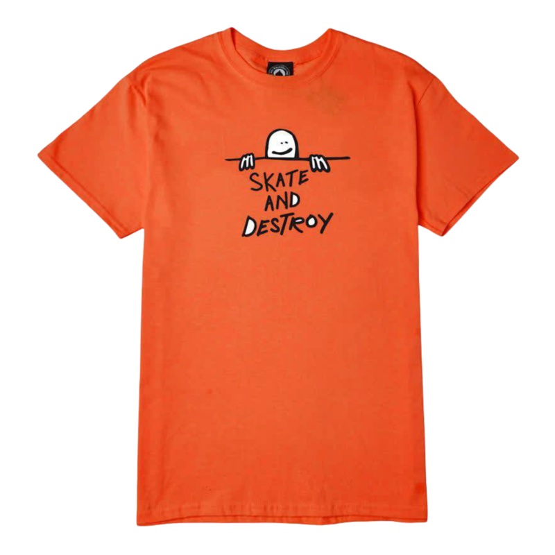 Thrasher Gonz Skate and Destroy Logo T-Shirt Orange S