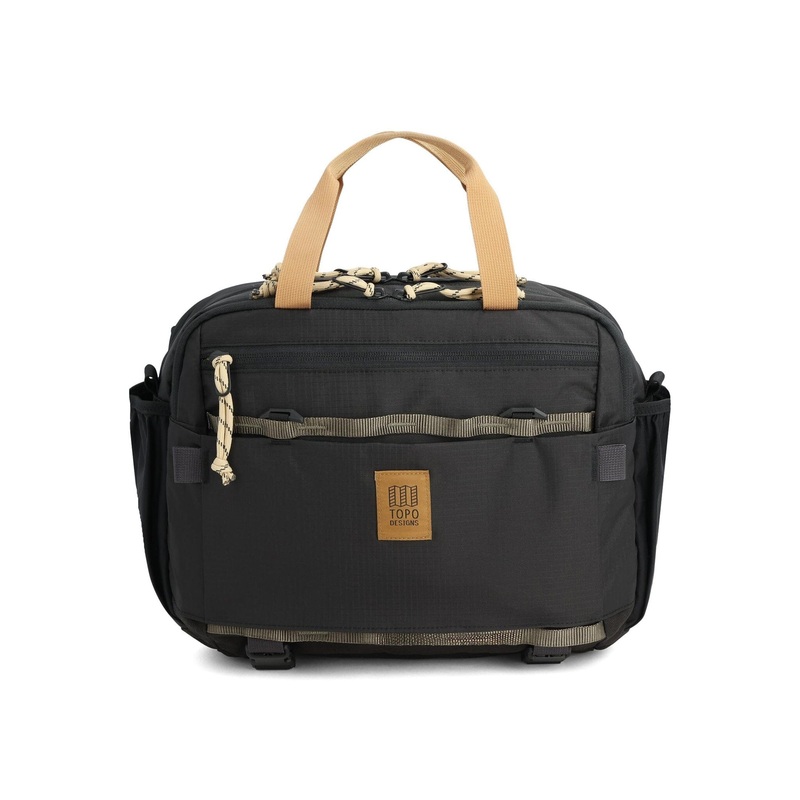 Topo Designs Mountain Cross Bag Black/Neutral