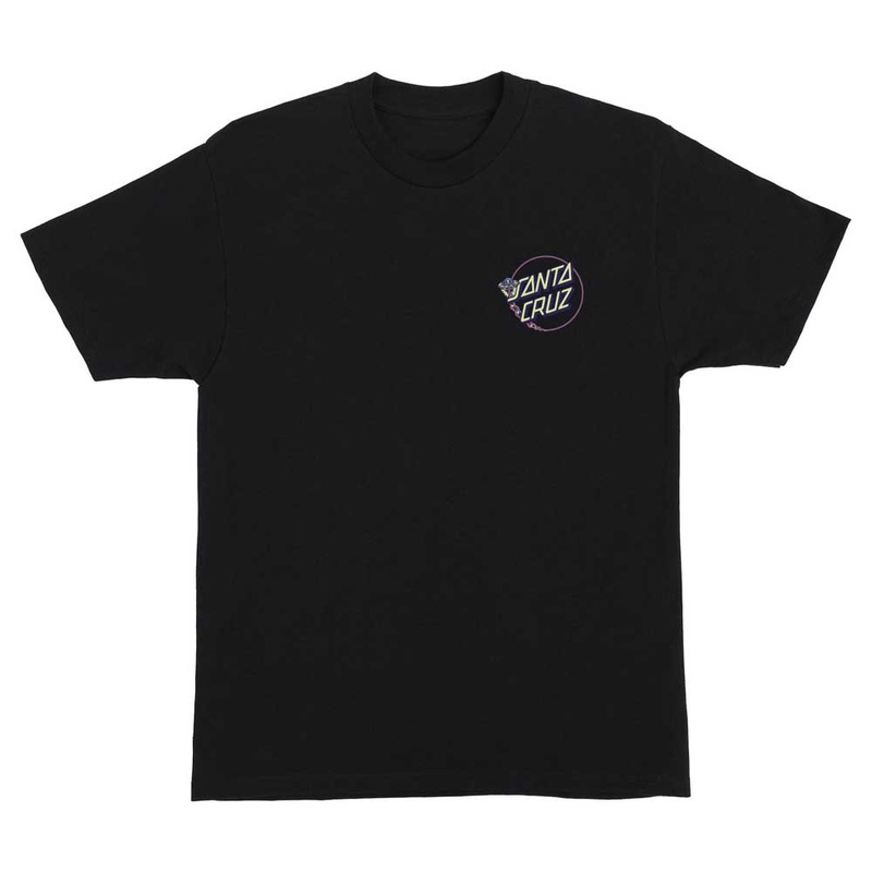 Winkowski Dope Plant 2 Dot Black Heavyweight Tee Mens Santa Cruz LG
